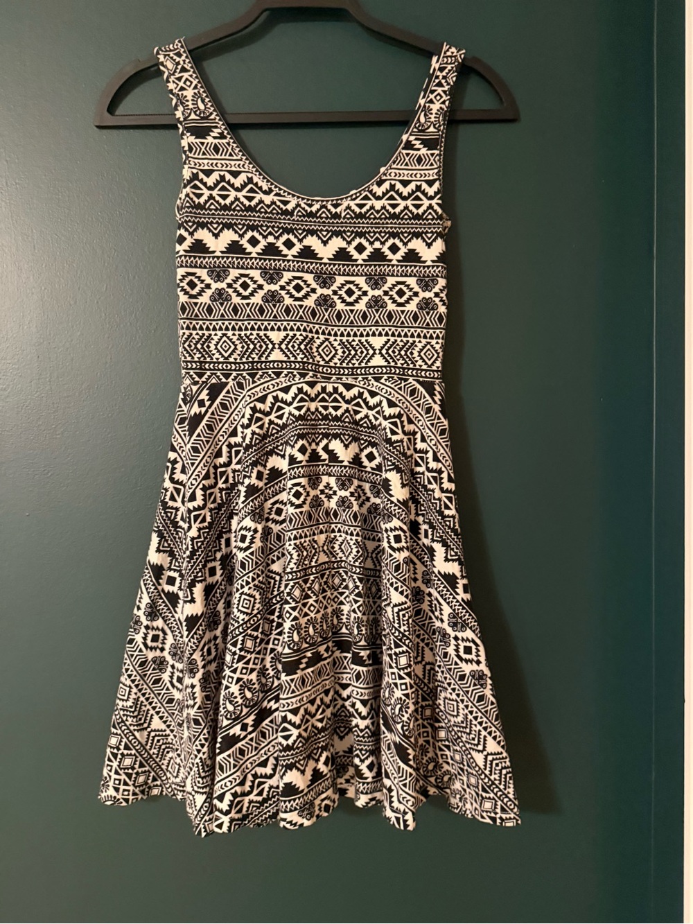 Geo skater dress